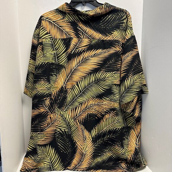 Tori Richard Hawaiian Men's Shirt Palm Leaf Pattern Size 2XL - Picture 1 of 10